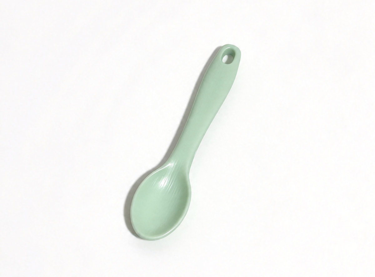 Light Green Spoon For 18'' Doll Kitchen Accessory