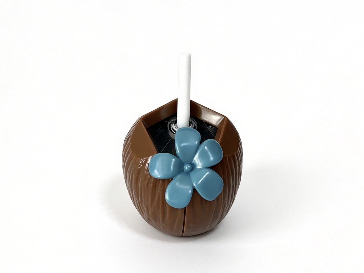 Coconut Drink Cup For 18'' Doll Plush & Summer Accessories