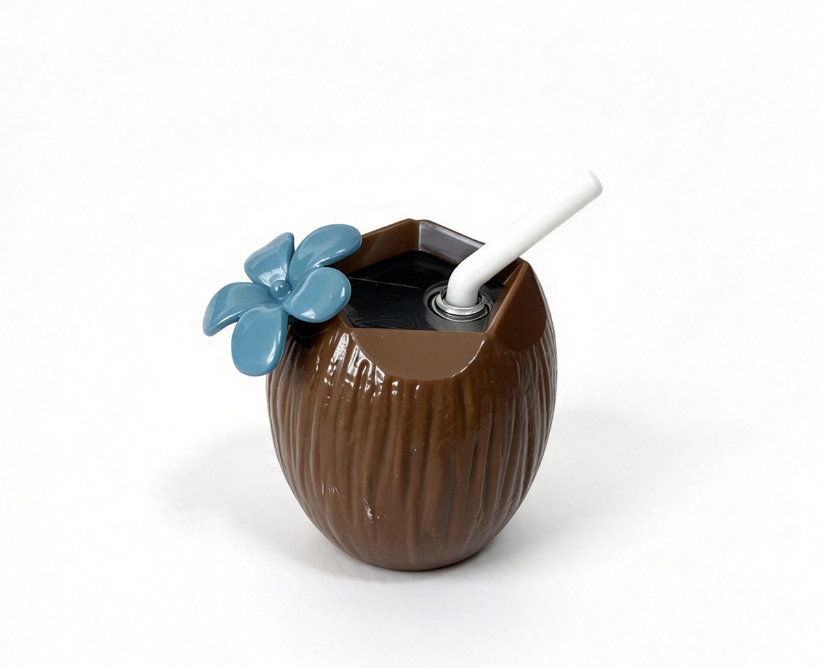 Coconut Drink Cup For 18'' Doll Plush & Summer Accessories