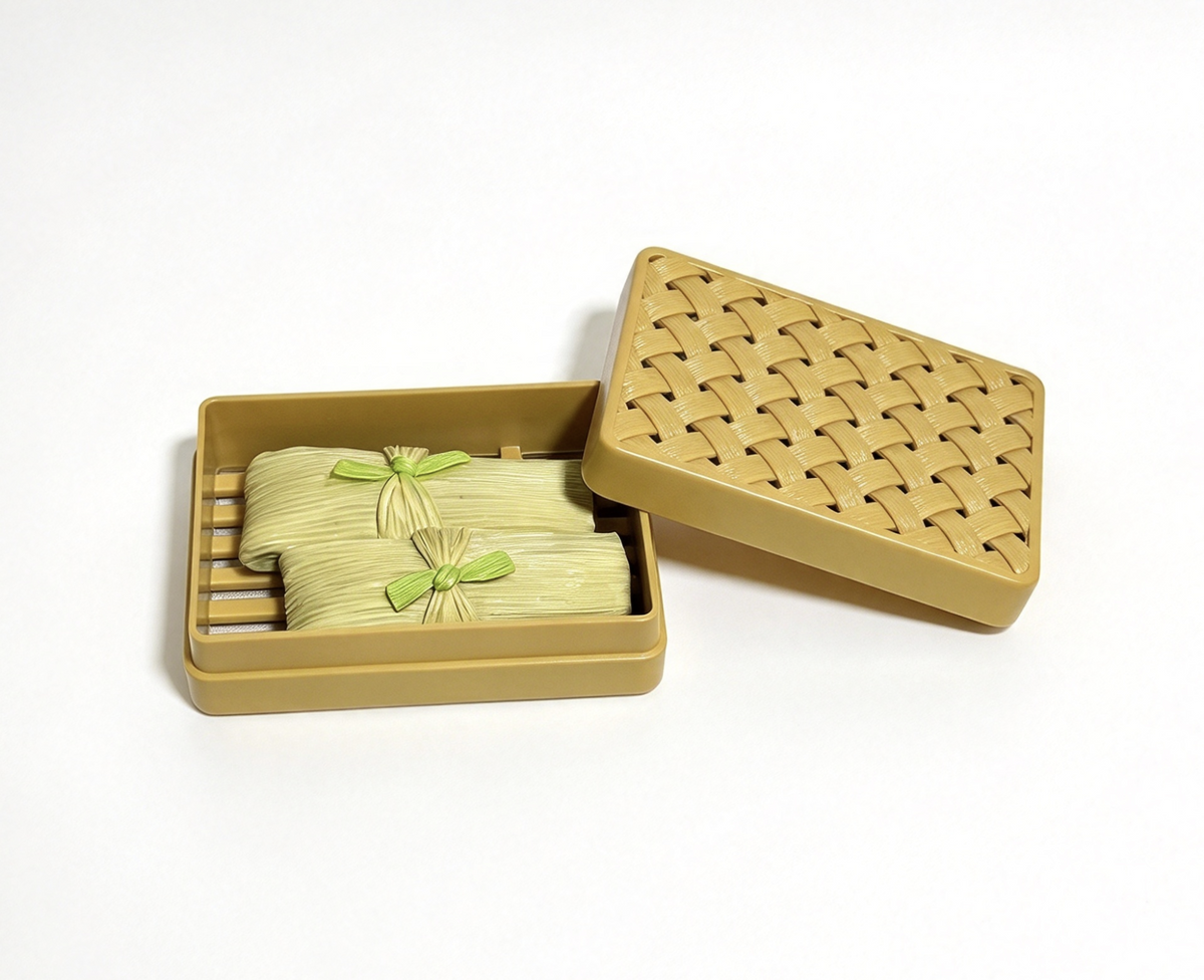 Tamales & Woven Box From Picnic Basket Set For 18'' Doll