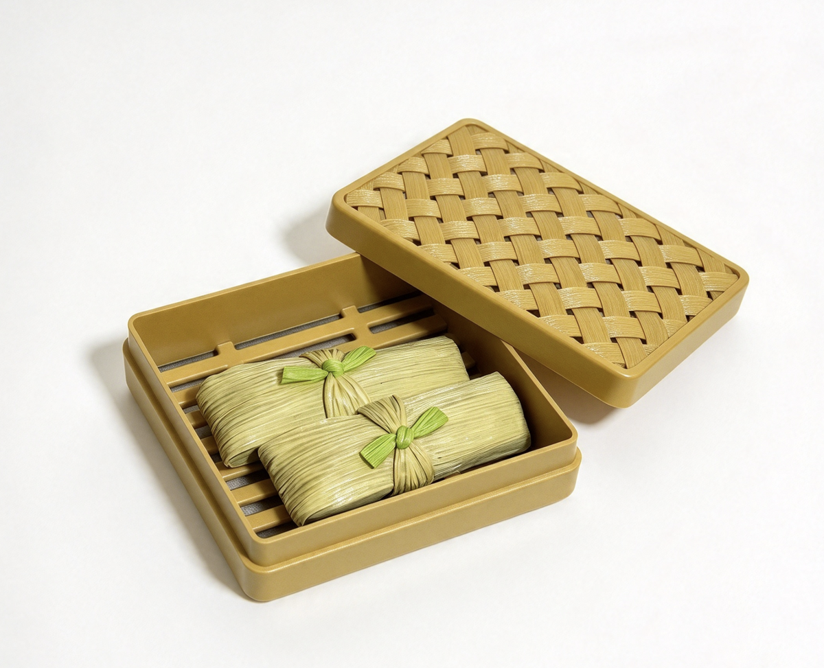 Tamales & Woven Box From Picnic Basket Set For 18'' Doll