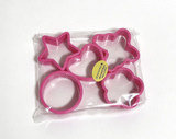 Pack Of 5 Cookie Cutters From Aprons And Recipes Set For 18'' Doll