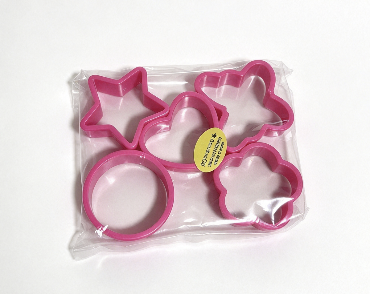 Pack Of 5 Cookie Cutters From Aprons And Recipes Set For 18'' Doll