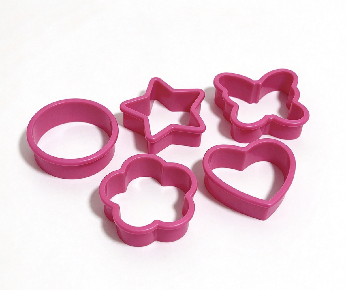 Pack Of 5 Cookie Cutters From Aprons And Recipes Set For 18'' Doll