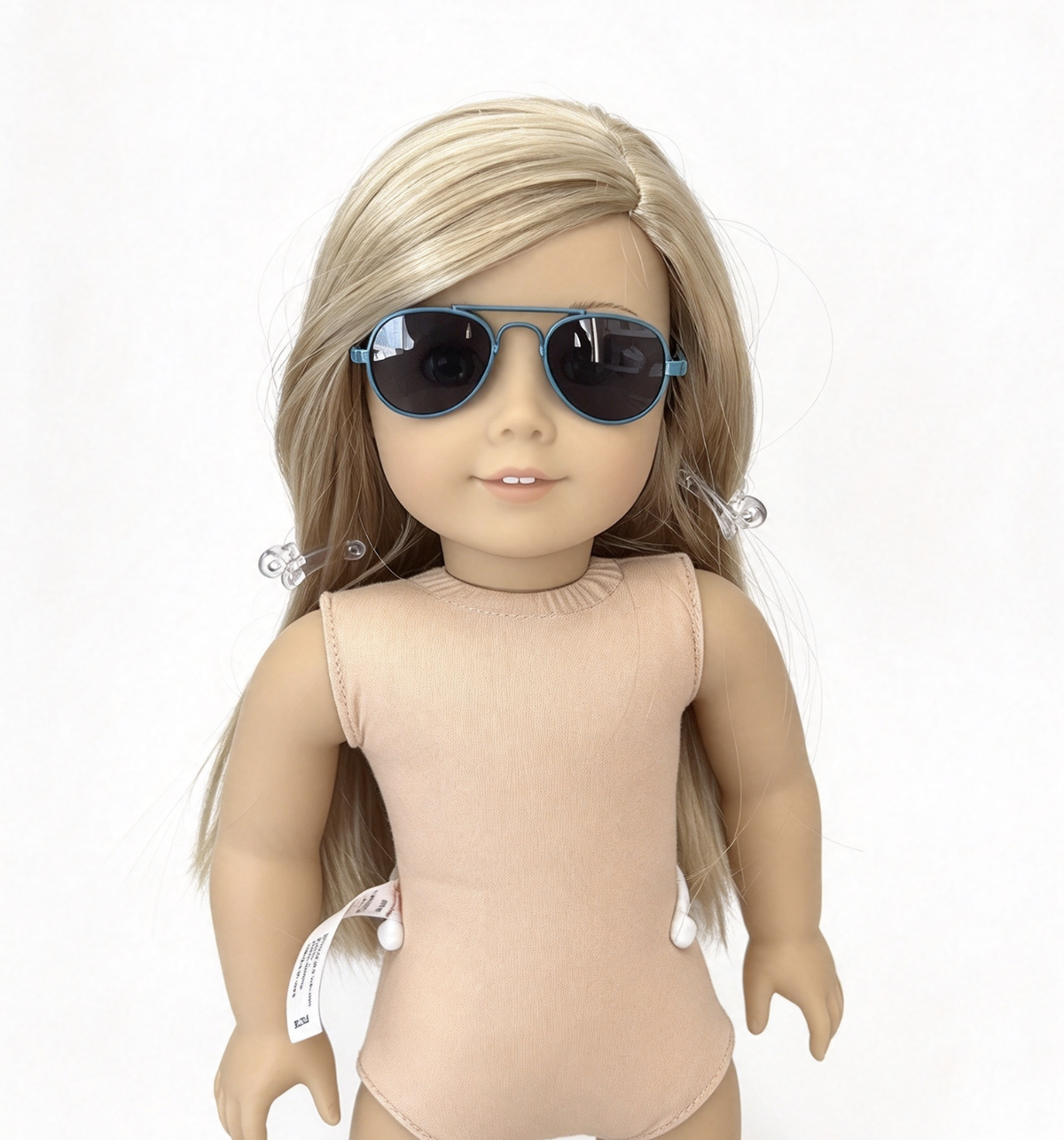 Blue Alloy Aviator Sunglasses For 18'' Doll Replacement