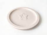 Star Embossed big Plate For 15'' Doll