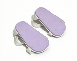 Glittery Sandals With Faux Crystal Gemstones FOR 18'' DOLL Snow Queen Outfit