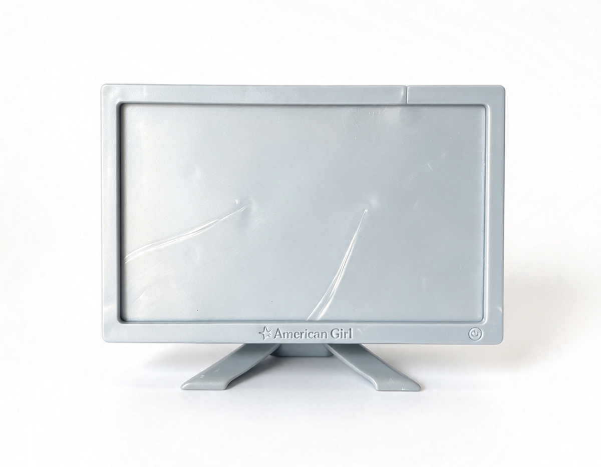 Checkout Register Computer Video Monitor FOR 18'' DOLL Luciana  ski shop  Z Yang Desk