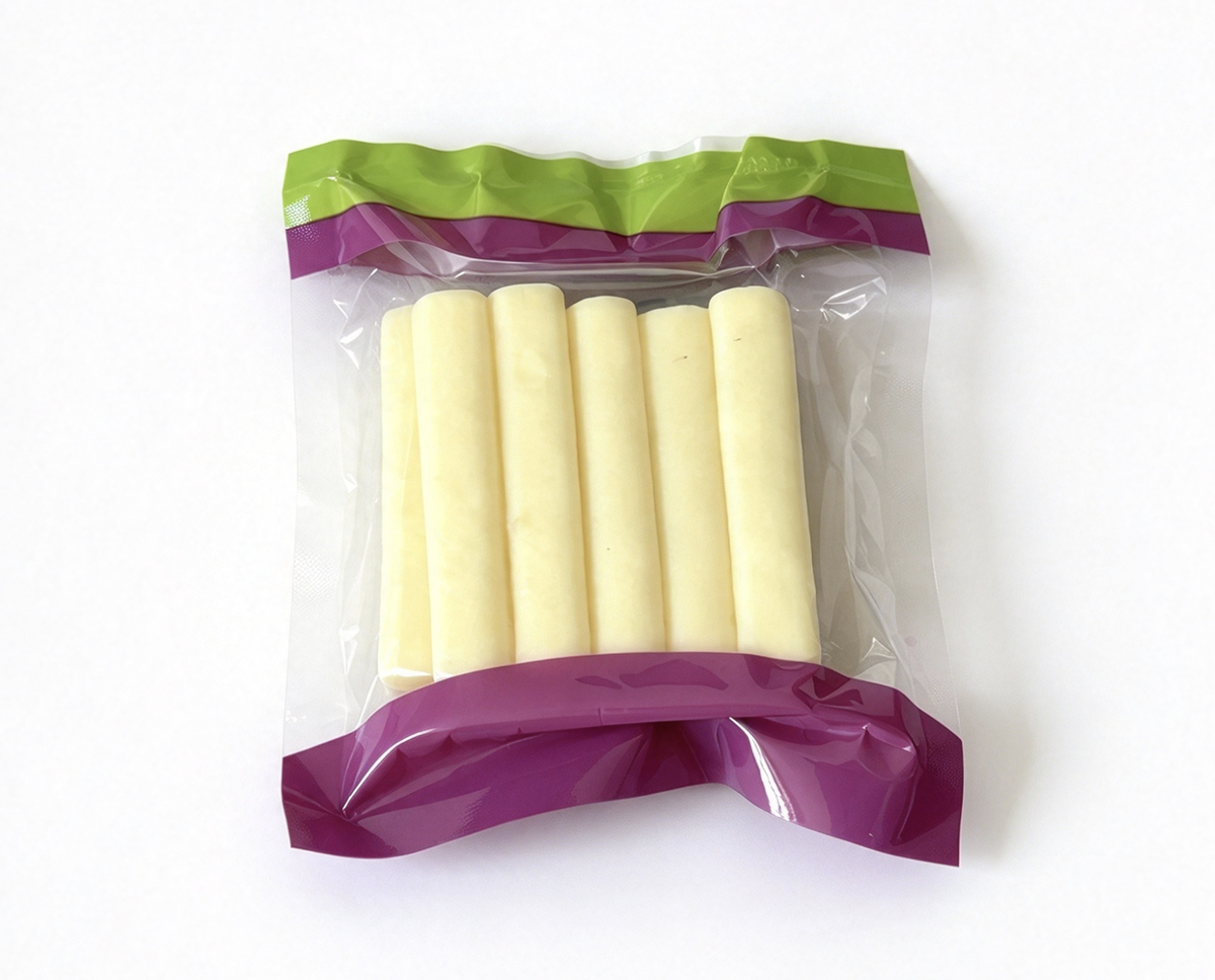 Fridge & Snacks Package of Faux String Cheese for 18‘’ Doll