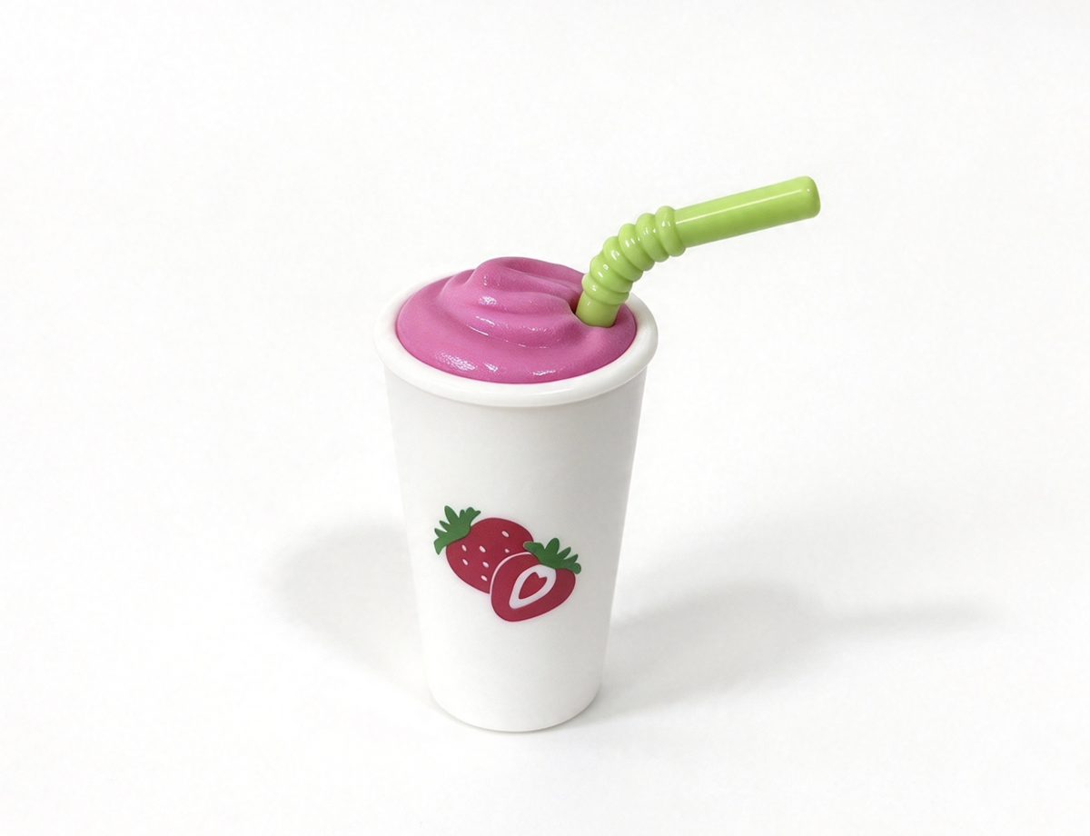 Berry Smoothies Drink FOR 18'' DOLL smoothy drinks Campus Snack Cart