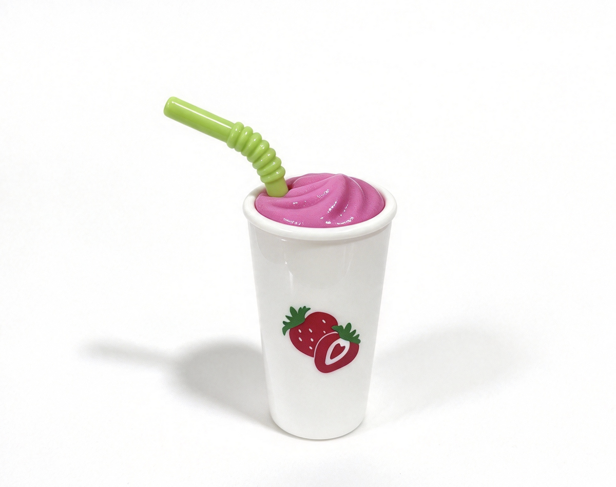 Berry Smoothies Drink FOR 18'' DOLL smoothy drinks Campus Snack Cart