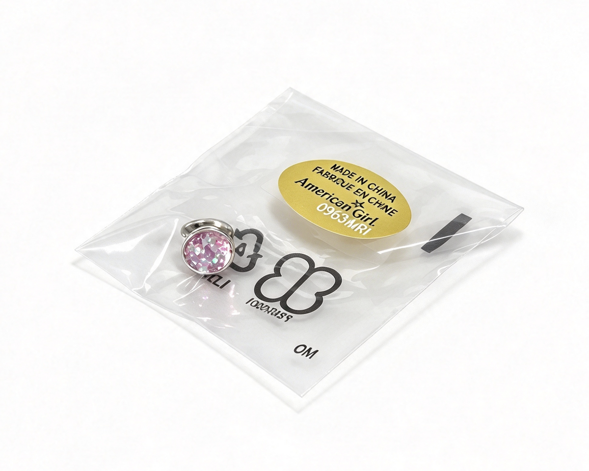 Glitter Adjustable Ring FOR 18'' DOLL X Something Navy 'Tis the Sequin Accessory