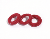 3Pcs Red Fabric Hair Ties Set FOR 18'' DOLL