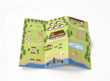 Camp Hangout Scavenger Hunt Map FOR 18'' DOLL