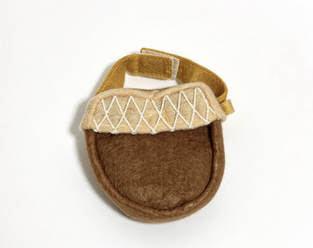 Acorn-Shaped Felt Bag FOR 14.5'' DOLL Nature Explorer