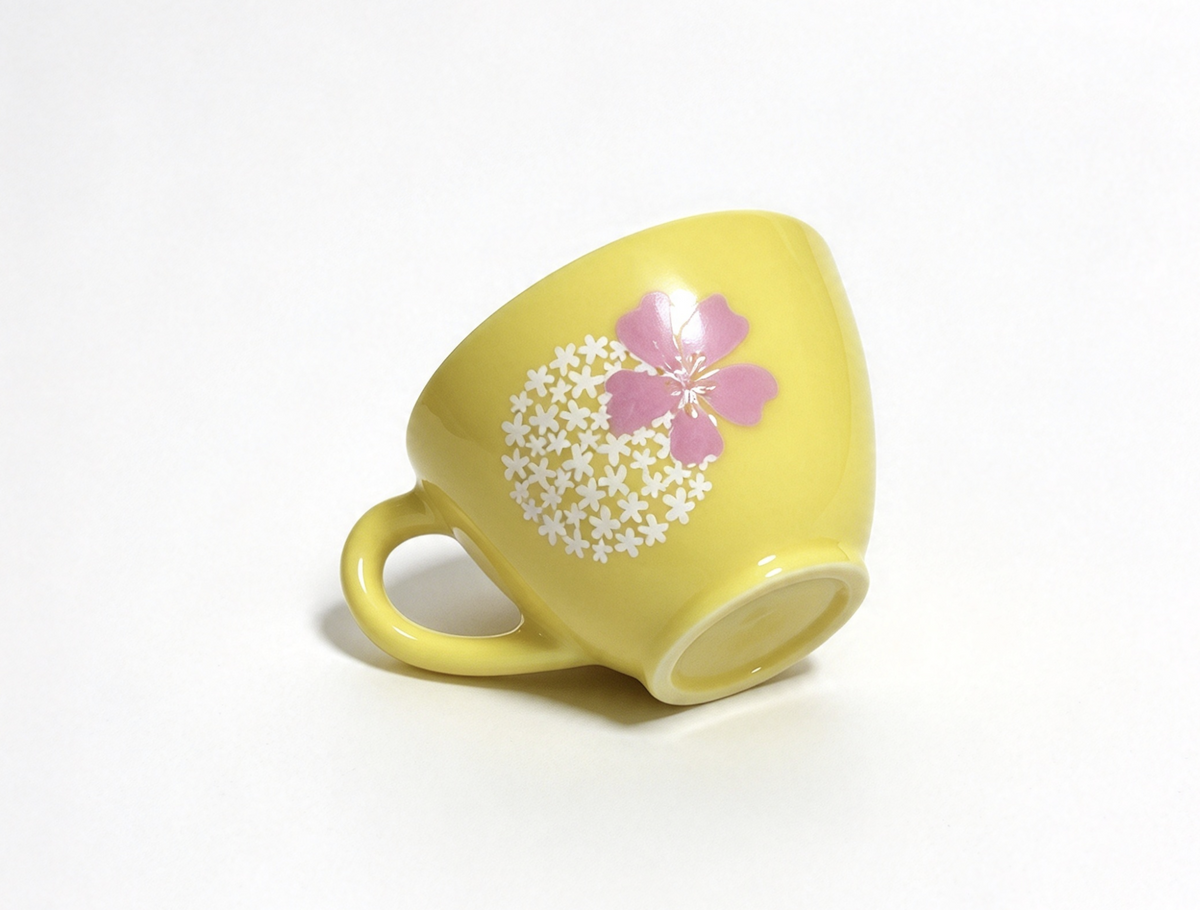 Yellow Tea Cup FOR 14.5'' DOLL Greenhouse Playset