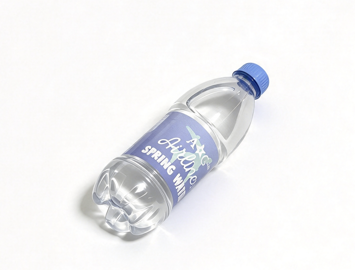Spring Water Bottle FOR 18'' DOLL Airlines Drinks