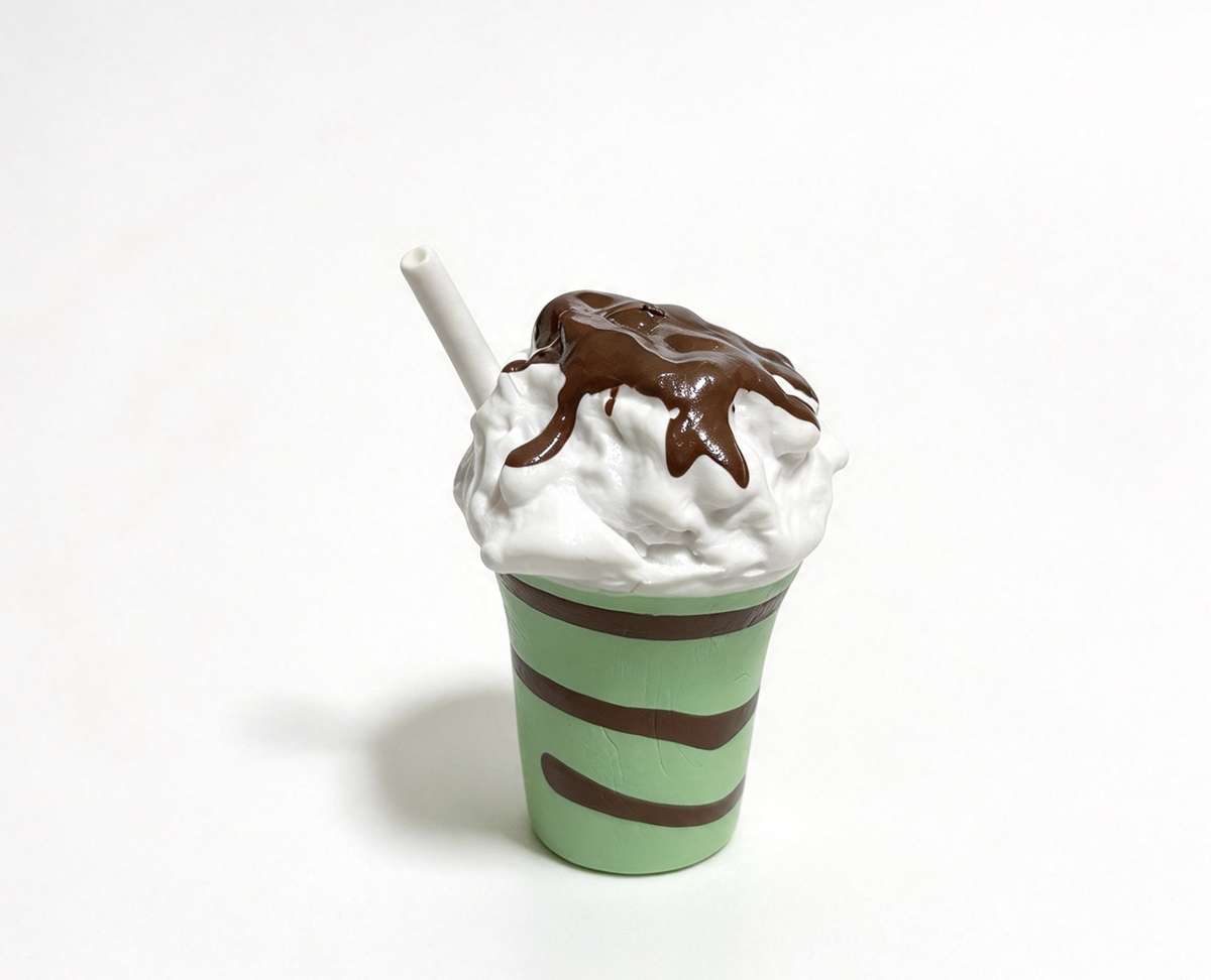 Chocolate Whipped Cream Milkshake FOR 18'' DOLL