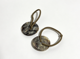 Kaya 2 Faux-Leather Hair Ties & 2 Faux-Abalone Shell Hair Ties FOR 18'' DOLL