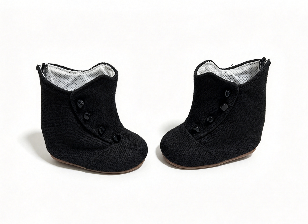 Addy Black Meet Boots FOR 18'' DOLL shoes
