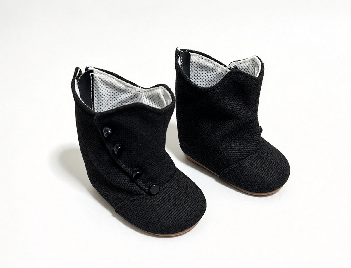 Addy Black Meet Boots FOR 18'' DOLL shoes