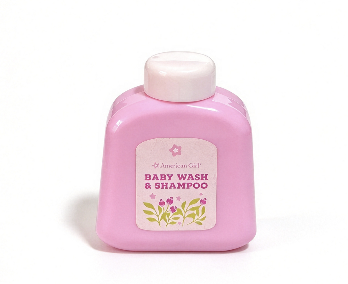 Pretend Baby Wash Shampoo Bottle Bathroom Toy Accessory For 15'' Doll