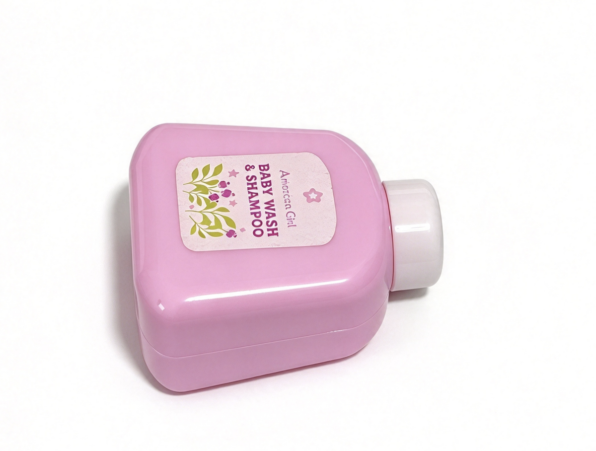 Pretend Baby Wash Shampoo Bottle Bathroom Toy Accessory For 15'' Doll