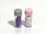 Purple & Rainbow Sprinkle Bottle Set For 18'' Doll Baking Accessory