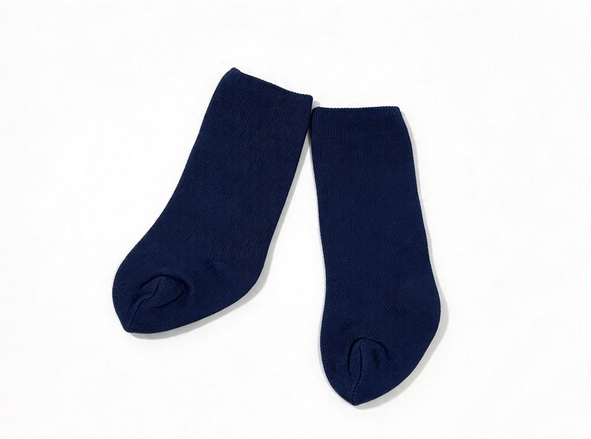 Navy Blue Knit Socks FOR 18'' DOLL