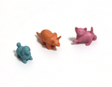 3Pcs Animal Pencil Topper Eraser SET FOR 18'' DOLL Courtney’s School Supply