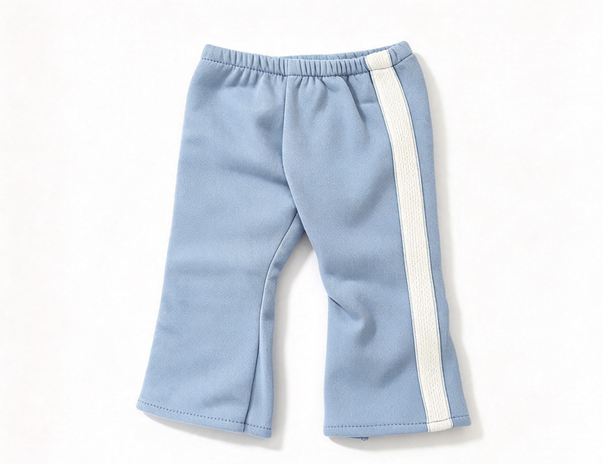 Light Blue White Stripe Pants For 18'' Doll Track Suit