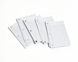 20 Sheets Of Lined Paper For 18'' Doll Courtney Rainbow Unicorn Binder