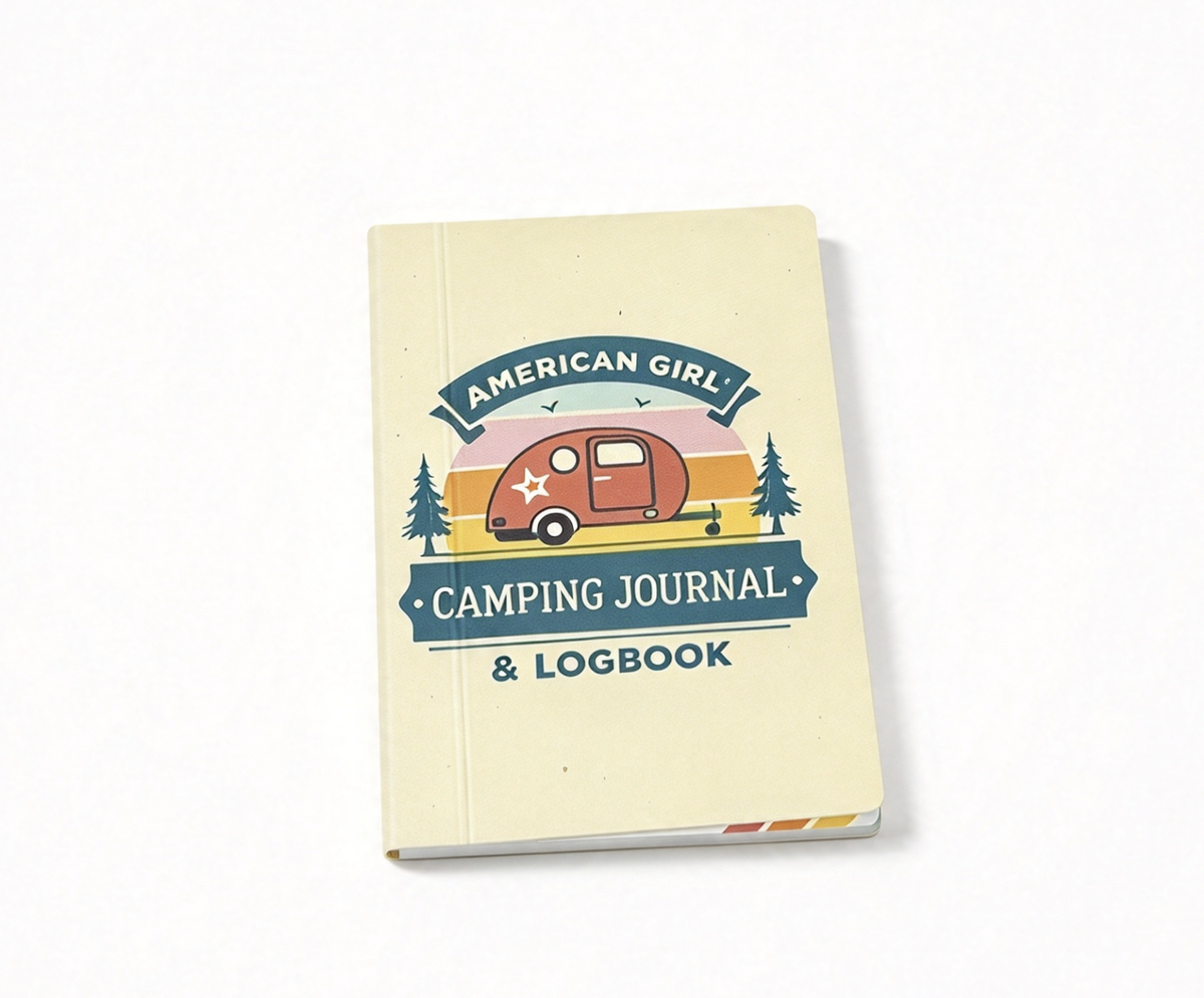 Journal Camping Notes For 18'' Doll Camping Scene Play
