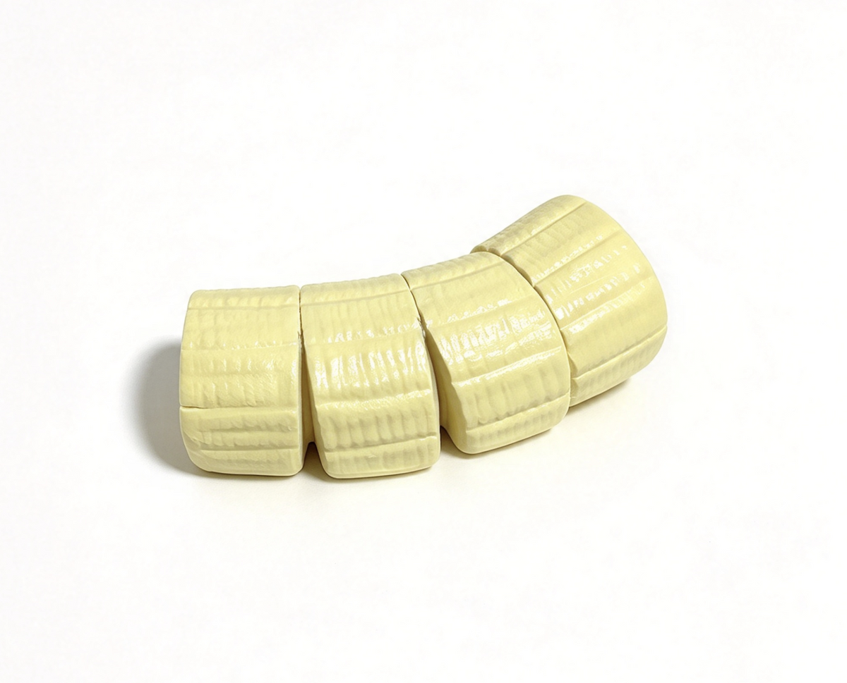 Banana Slices For 15'' Doll Beach Snack Set