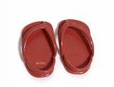 Red Flip Flop Sandals For 18'' Doll Summer Beach Bright & Splashy Tankini