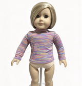 Turtleneck Shirt Long Sleeve Only For 18'' Doll Julie Meet Outfit Replacement