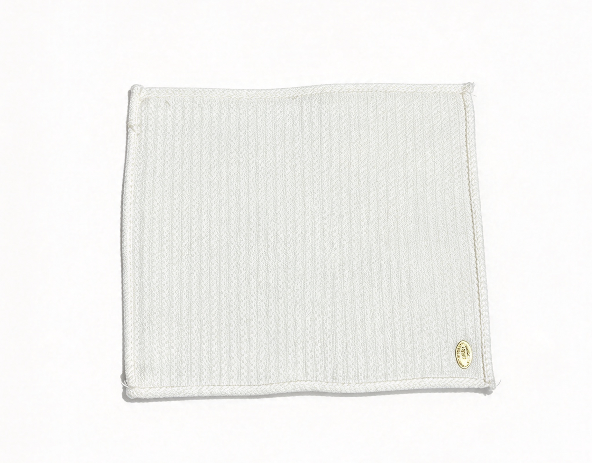 White Waffle Weave Blanket For 18'' Doll Cloth Napkin