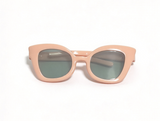 Light Pink Cat-Eye Frame Sunglasses For 18'' Doll Casual Beach Dress Up