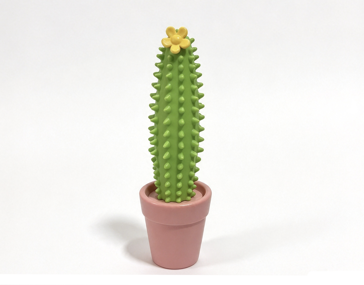 Cactus Plant In Pot For 18'' Doll House Decor