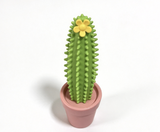 Cactus Plant In Pot For 18'' Doll House Decor