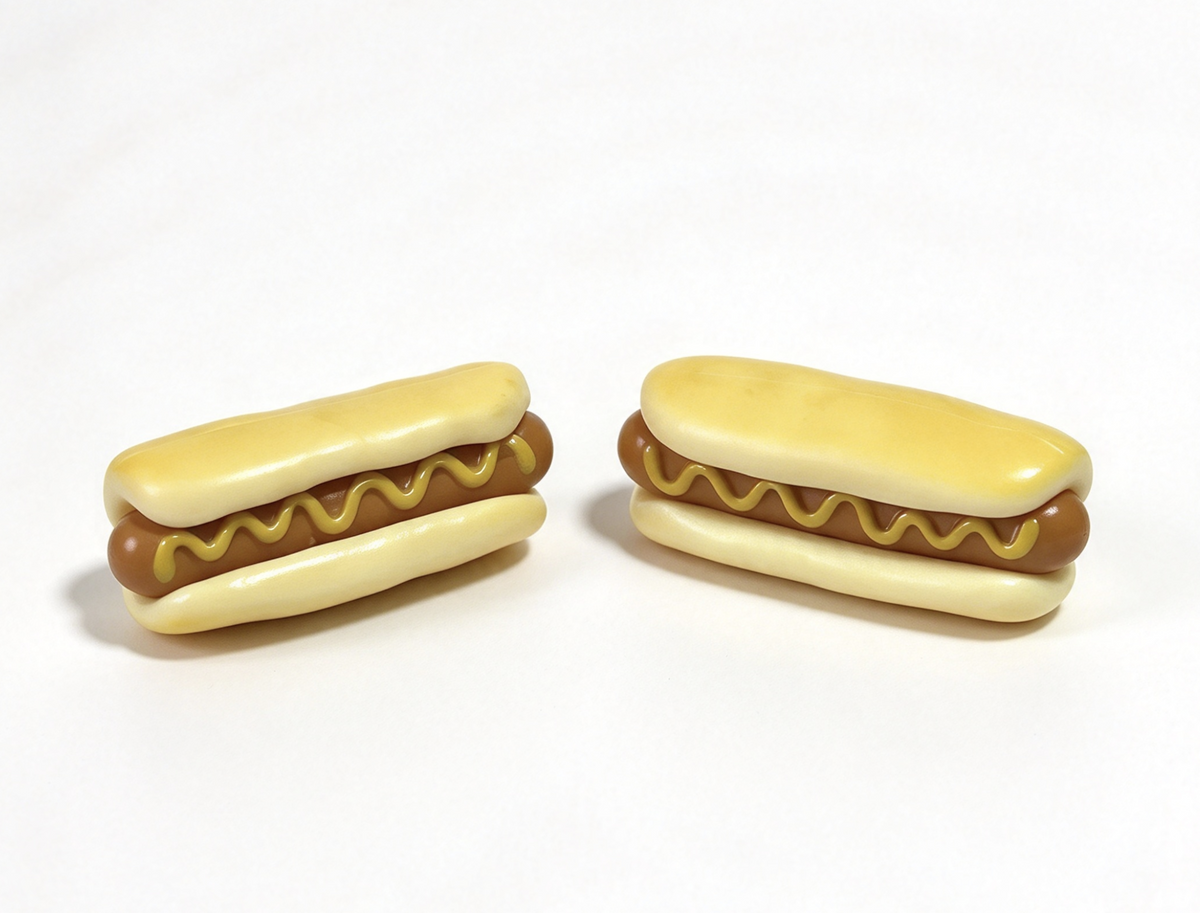 Our Generation 2Pcs Hotdog Cheese Snack Food For 18'' Doll