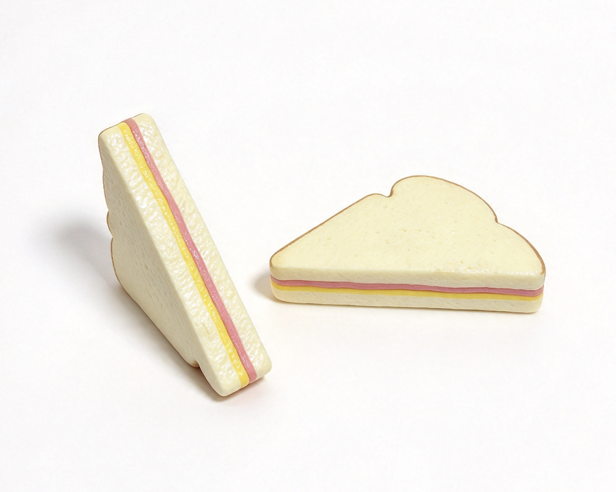 Bologna Cheese Sandwich FOR 18'' Doll Courtney PAC-MAN Lunch Set