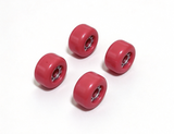 Red Skateboard Wheel Set 4Pcs For 18'' Doll Skate Park Set