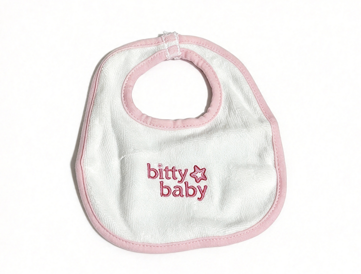 Baby Bib FOR 15'' DOLL Bitty Baby Bitty’s Snack Set