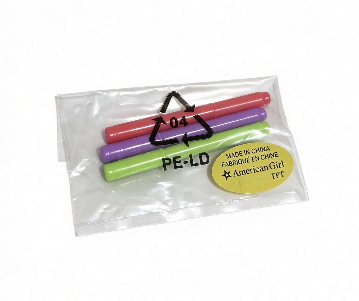 3Pcs Marker Pen FOR 18'' DOLL Let's Create Accessories