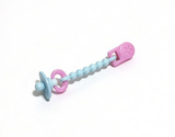 Beaded Clip With Pacifier FOR Bitty Baby Doll