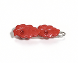 Red Leaf Hair Clip FOR 18'' DOLL Hair Accessory