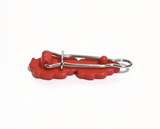 Red Leaf Hair Clip FOR 18'' DOLL Hair Accessory