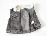 Zip-Front Corduroy Vest FOR 18'' DOLL Casual & Cool Accessories