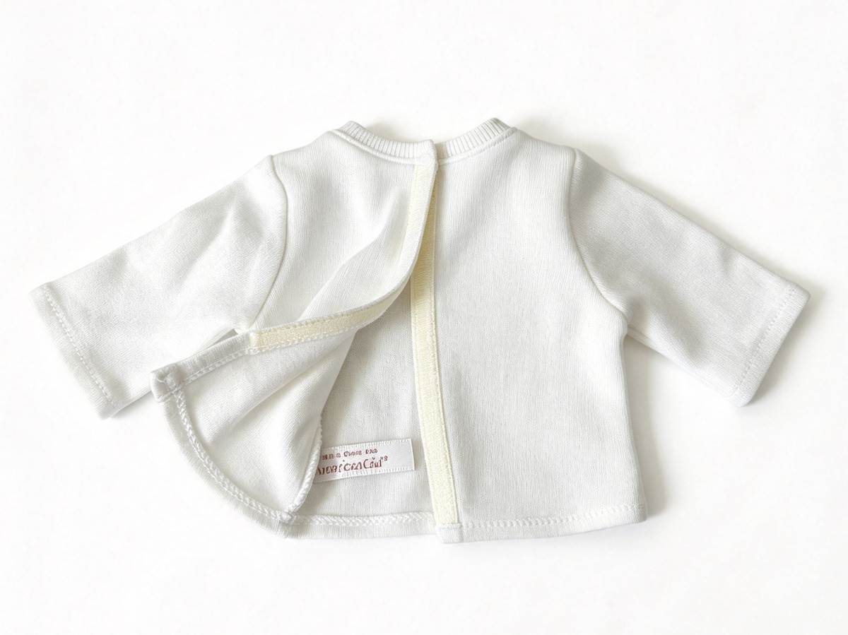 White Flower T-Shirt Only FOR 18'' DOLL Ready For Fun Outfit